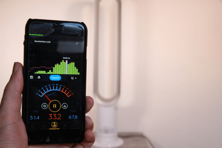 purificateur d'air volume sonore