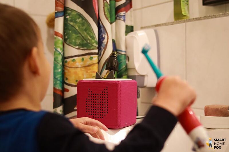 toniebox salle de bain