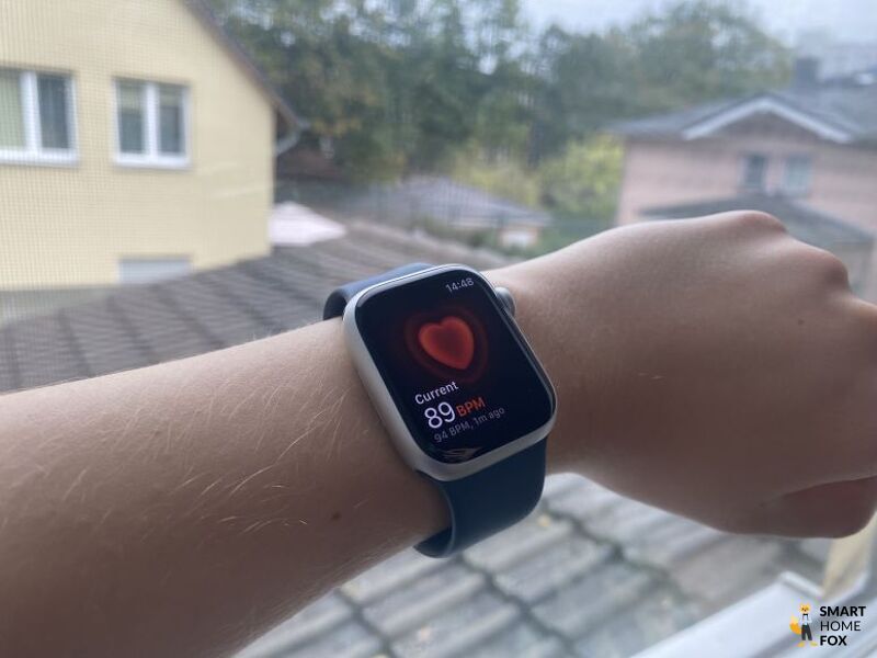 Fréquence cardiaque de l'Apple Watch 9