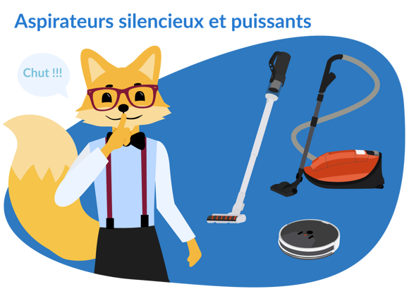 Aspirateur puissant et silencieux