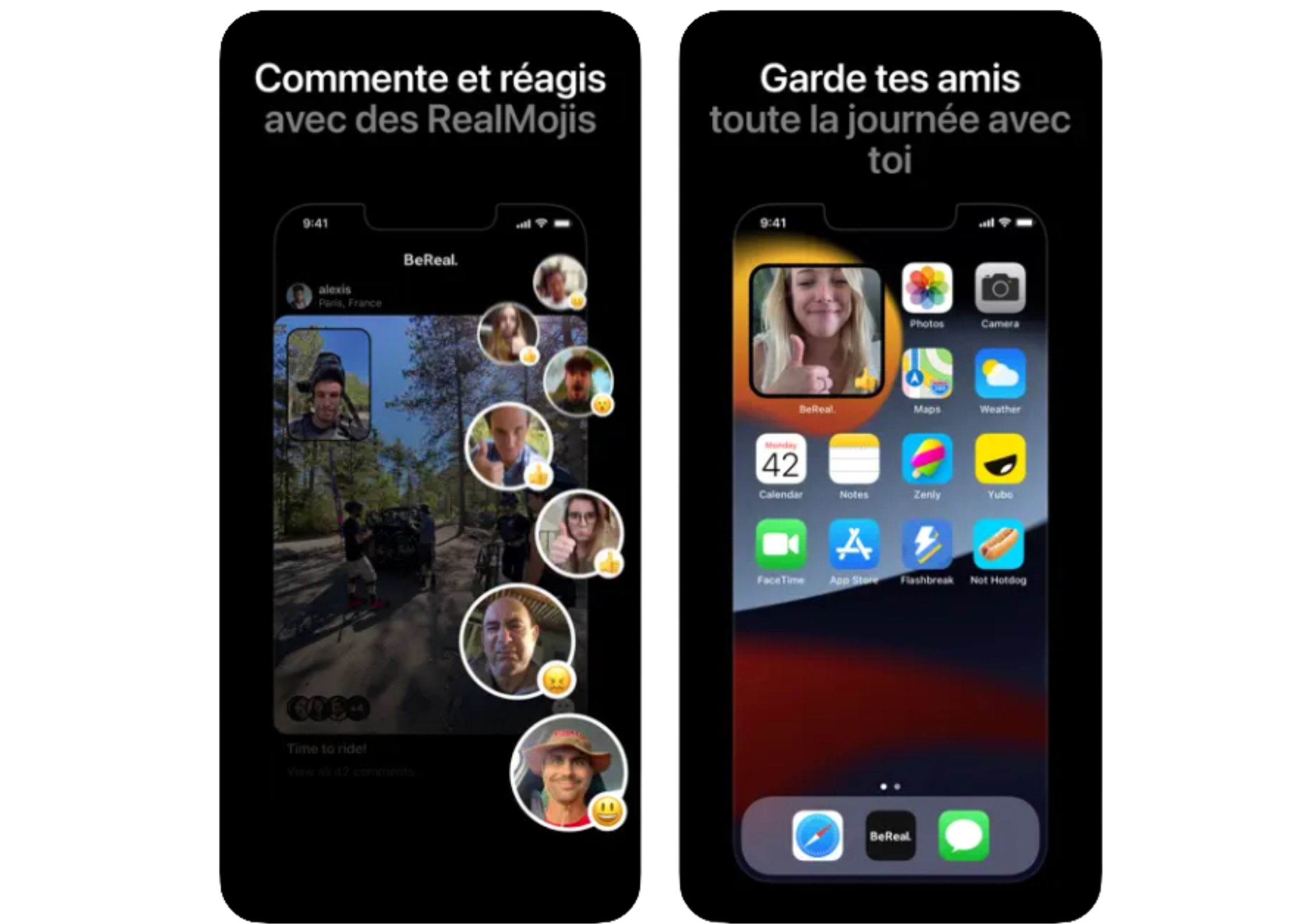 application bereal realmoji widgetmoji