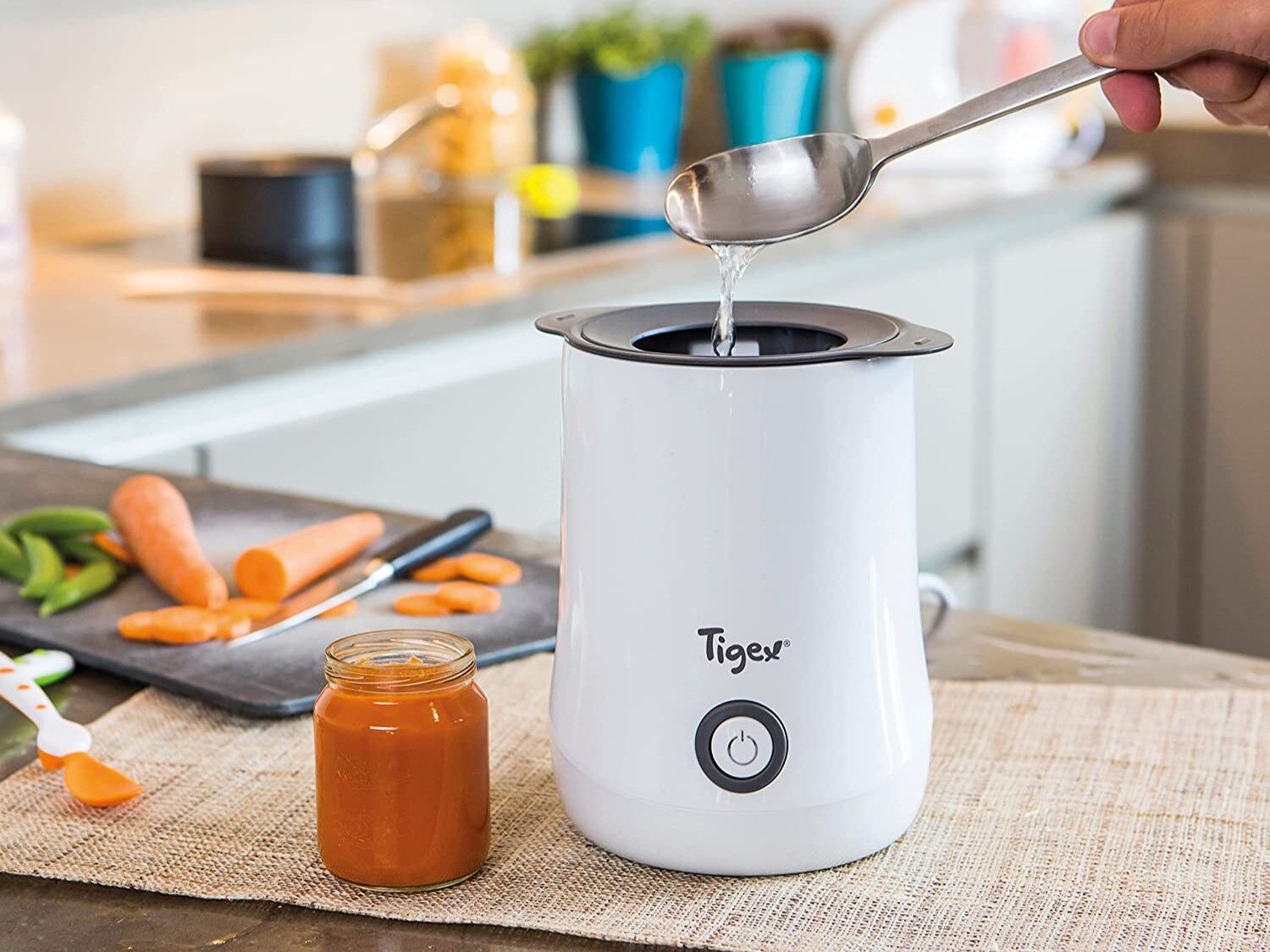 chauffe biberon tigex eau