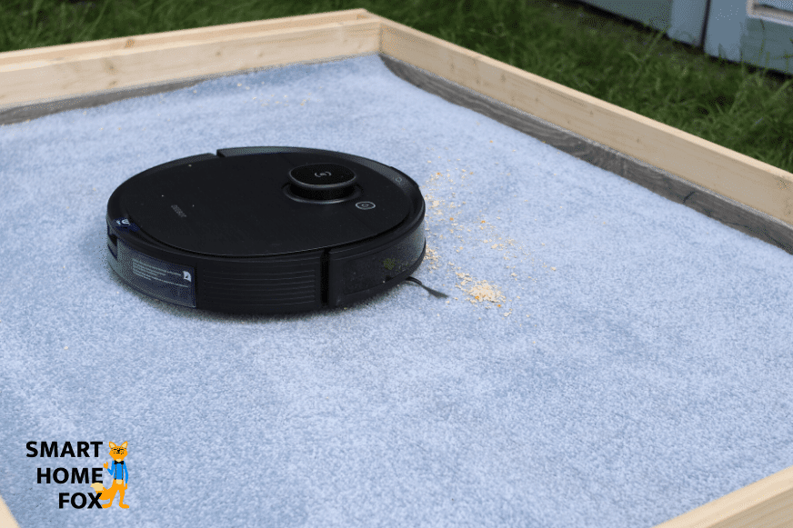 Test 2 flocons d'avoine tapis à poils longs OZMO T8 AIVI