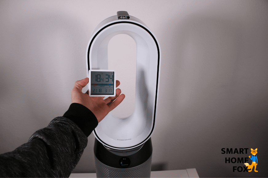Test à l'air chaud du Dyson Pure Hot+Cool HP04
