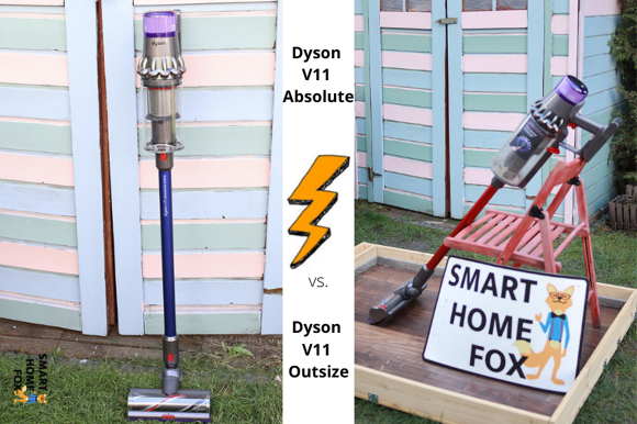 Comparaison du Dyson V11 Absolute Extra et du V11 Outsize : similitudes et différences