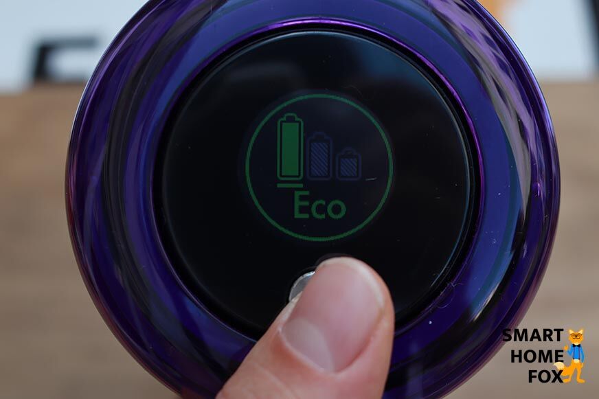 Click and drag to move Dyson V15 avis: 3 modes de puissances