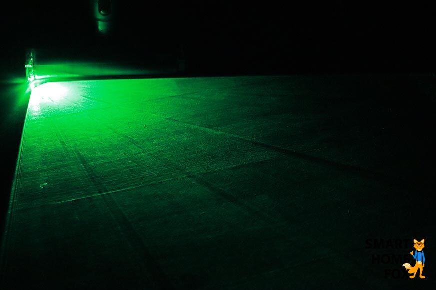 Après avoir aspiré dans le noir: