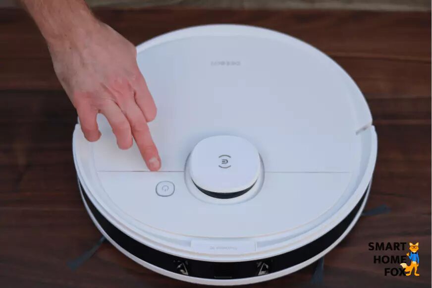 aspirateur robot ecovacs deebot n8 pro bouton controle