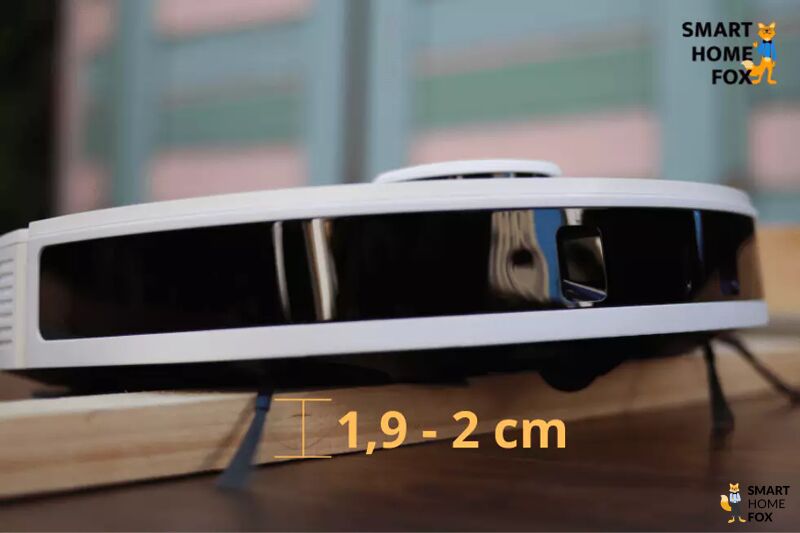 aspirateur robot ecovacs deebot n8 pro passage seuil de porte