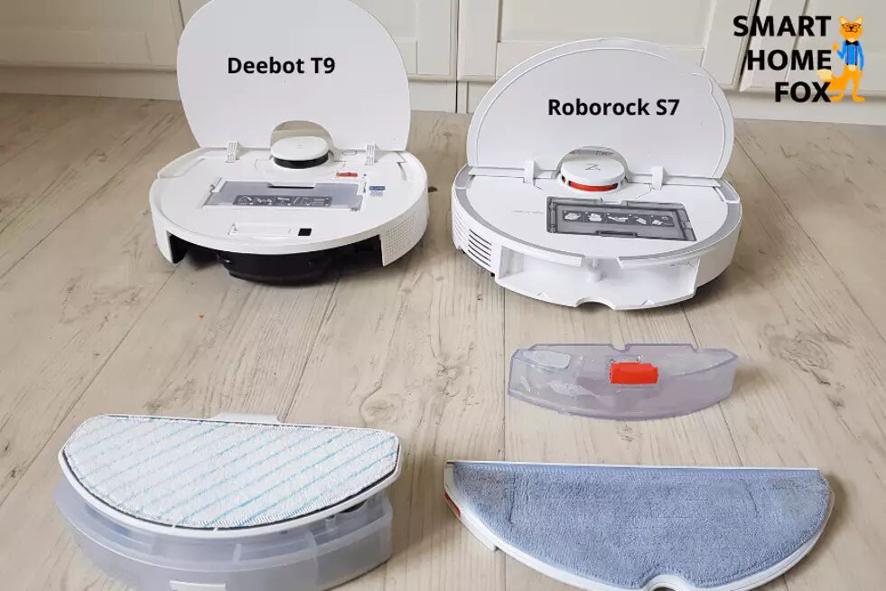 comparatif ecovacs deebot t9 vs roborock s7