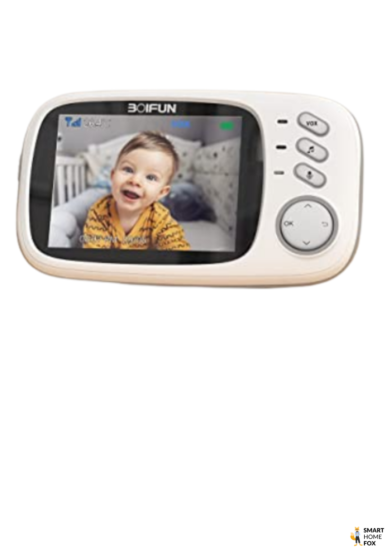 BOIFUN 1080P Babyphone Caméra Surveillance des Mouvements Température  Batterie