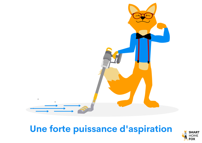 puissance aspirateur balai