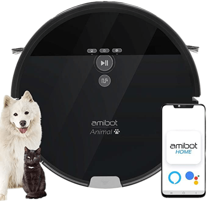 robot aspirateur amibot animal
