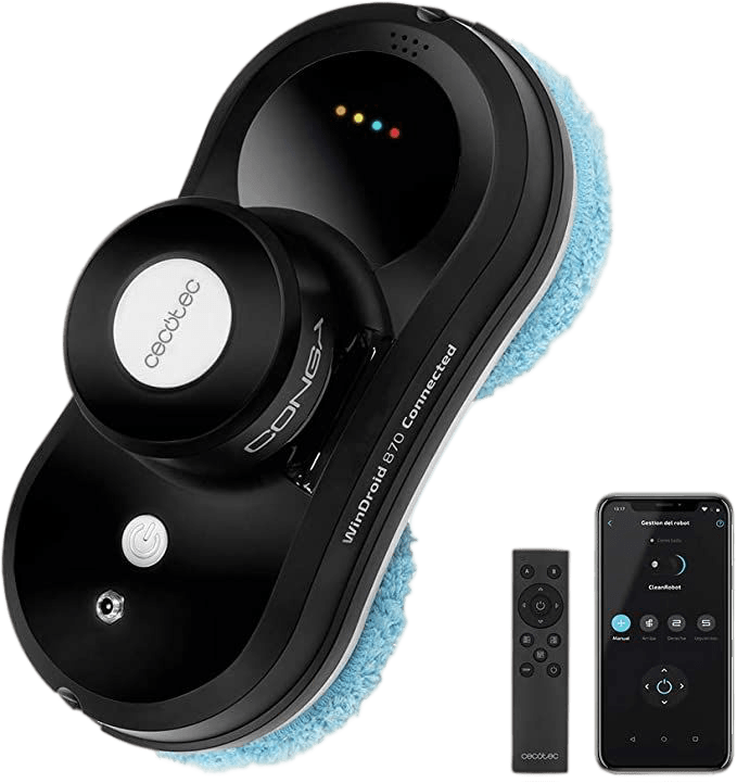 robot lave vitre cecotec conga windroid