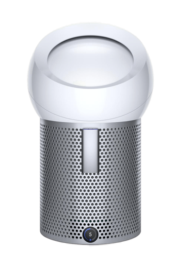 Purificateur d'air/radiateur/ventilateur sans pales formaldéhyde Dyson HP07  Hot + Cool, élimine les allergènes et les odeurs, blanc/argent