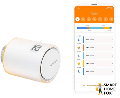 tete thermostatique connectee netatmo