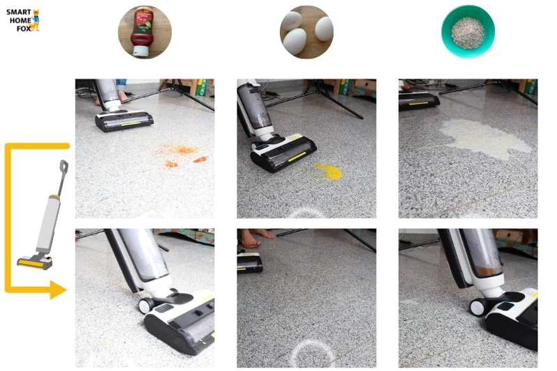 Tineco Floor One S5 Résultat du test de l'aspirateur à vapeur