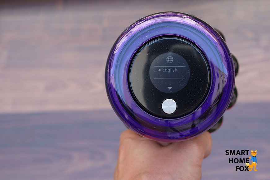 Le nouvel écran LCD du Dyson V11