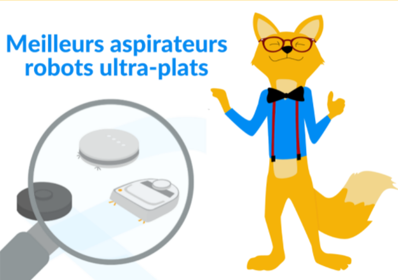meilleurs robots aspirateurs plats