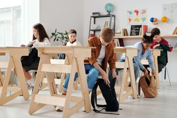 Purificateur d'air à l'école